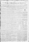 Cambridge Chronicle and Journal Saturday 14 June 1806 Page 1