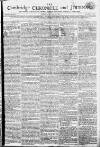 Cambridge Chronicle and Journal Saturday 11 July 1807 Page 1