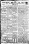 Cambridge Chronicle and Journal Saturday 29 August 1807 Page 1