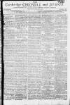 Cambridge Chronicle and Journal Saturday 13 February 1808 Page 1