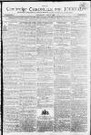 Cambridge Chronicle and Journal Saturday 30 April 1808 Page 1