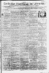 Cambridge Chronicle and Journal Saturday 10 December 1808 Page 1