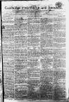Cambridge Chronicle and Journal Saturday 14 January 1809 Page 1