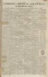 Cambridge Chronicle and Journal Friday 31 December 1813 Page 1