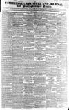 Cambridge Chronicle and Journal Friday 04 March 1836 Page 1