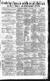 Cambridge Chronicle and Journal Saturday 29 July 1854 Page 1