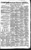 Cambridge Chronicle and Journal Saturday 23 September 1854 Page 1