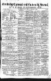 Cambridge Chronicle and Journal Saturday 21 October 1854 Page 1