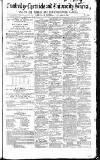 Cambridge Chronicle and Journal Saturday 12 January 1856 Page 1