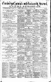 Cambridge Chronicle and Journal Saturday 09 August 1856 Page 1