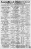 Cambridge Chronicle and Journal Saturday 16 April 1859 Page 1