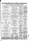 Cambridge Chronicle and Journal Saturday 22 July 1865 Page 1