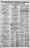 Cambridge Chronicle and Journal Saturday 04 May 1867 Page 1