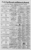 Cambridge Chronicle and Journal Saturday 25 February 1871 Page 1