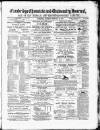 Cambridge Chronicle and Journal Saturday 13 February 1875 Page 1
