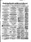 Cambridge Chronicle and Journal Saturday 22 April 1876 Page 1