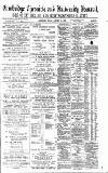Cambridge Chronicle and Journal Friday 27 January 1888 Page 1