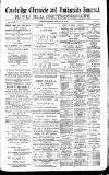 Cambridge Chronicle and Journal Friday 11 January 1889 Page 1