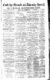Cambridge Chronicle and Journal Friday 01 November 1889 Page 1