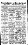 Cambridge Chronicle and Journal Friday 07 February 1890 Page 1