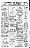 Cambridge Chronicle and Journal Friday 03 October 1890 Page 1