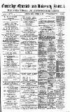 Cambridge Chronicle and Journal Friday 28 November 1890 Page 1