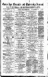 Cambridge Chronicle and Journal Friday 16 October 1891 Page 1