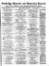 Cambridge Chronicle and Journal Friday 10 June 1892 Page 1