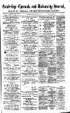Cambridge Chronicle and Journal Friday 24 June 1892 Page 1