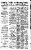 Cambridge Chronicle and Journal Friday 16 June 1893 Page 1