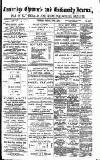 Cambridge Chronicle and Journal Friday 01 June 1894 Page 1