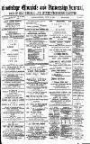 Cambridge Chronicle and Journal Friday 31 August 1894 Page 1