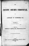 County Courts Chronicle