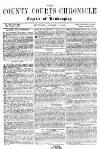 County Courts Chronicle Saturday 01 August 1868 Page 1