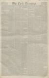 Cork Examiner Wednesday 17 January 1844 Page 1
