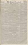 Cork Examiner Wednesday 04 November 1846 Page 1