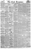 Cork Examiner Wednesday 10 November 1852 Page 1
