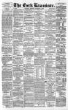 Cork Examiner Thursday 25 September 1862 Page 1