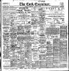Cork Examiner Tuesday 25 August 1908 Page 1