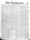 Vindicator Wednesday 10 July 1839 Page 1