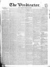 Vindicator Wednesday 24 July 1839 Page 1