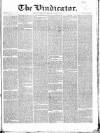 Vindicator Wednesday 06 January 1841 Page 1