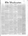 Vindicator Wednesday 17 February 1841 Page 1