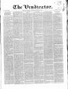 Vindicator Wednesday 08 September 1841 Page 1