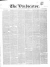 Vindicator Wednesday 06 April 1842 Page 1