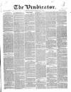 Vindicator Wednesday 01 June 1842 Page 1