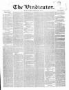 Vindicator Wednesday 13 July 1842 Page 1