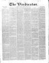 Vindicator Wednesday 04 January 1843 Page 1