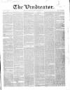 Vindicator Saturday 28 January 1843 Page 1
