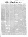 Vindicator Wednesday 06 September 1843 Page 1